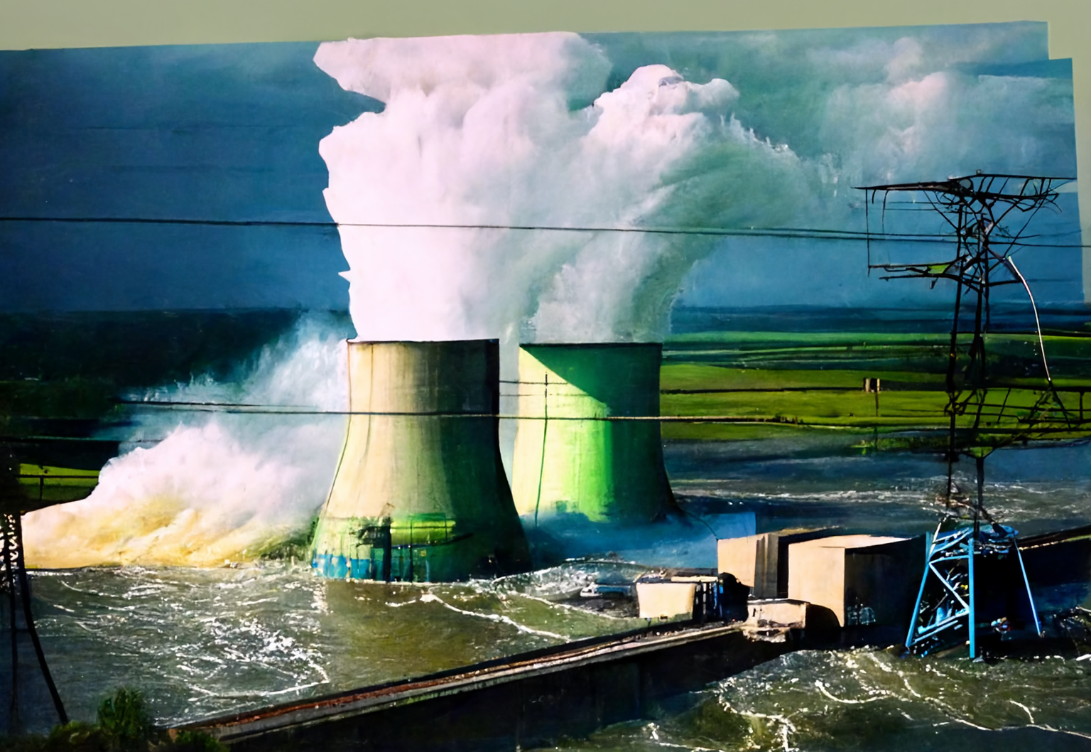Groen en het Fukushima aan de Schelde