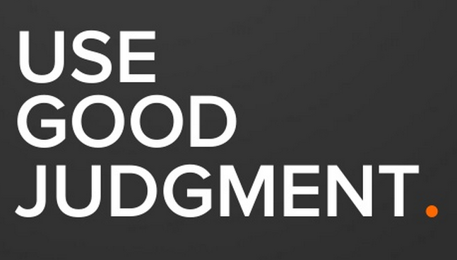 UseGoodJudgment