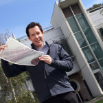 Flexibele zonnepanelen rollen van drukpers